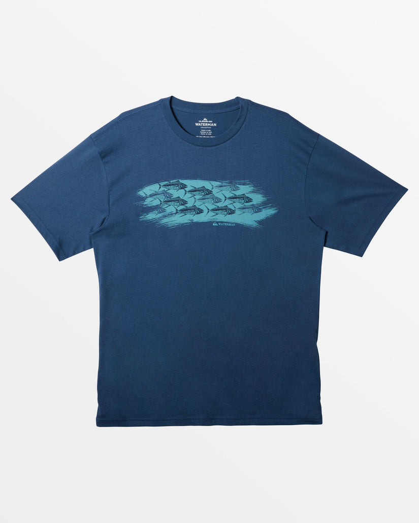 Waterman Schools Out T-Shirt - Ensign Blue