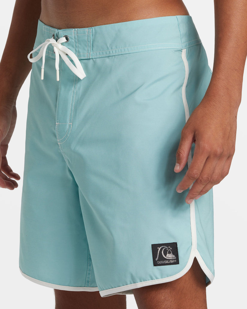 Original Scallop 18" Boardshorts - Aquifer