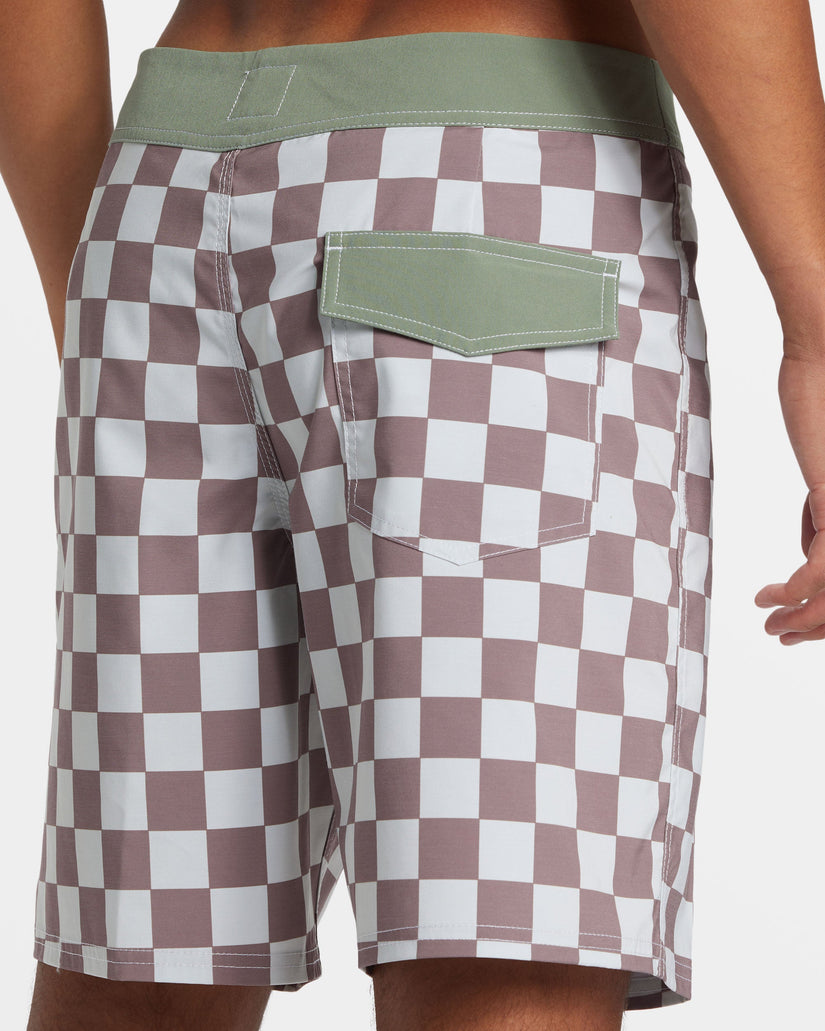 Original Straight Leg 18" Boardshorts - Grape Shake