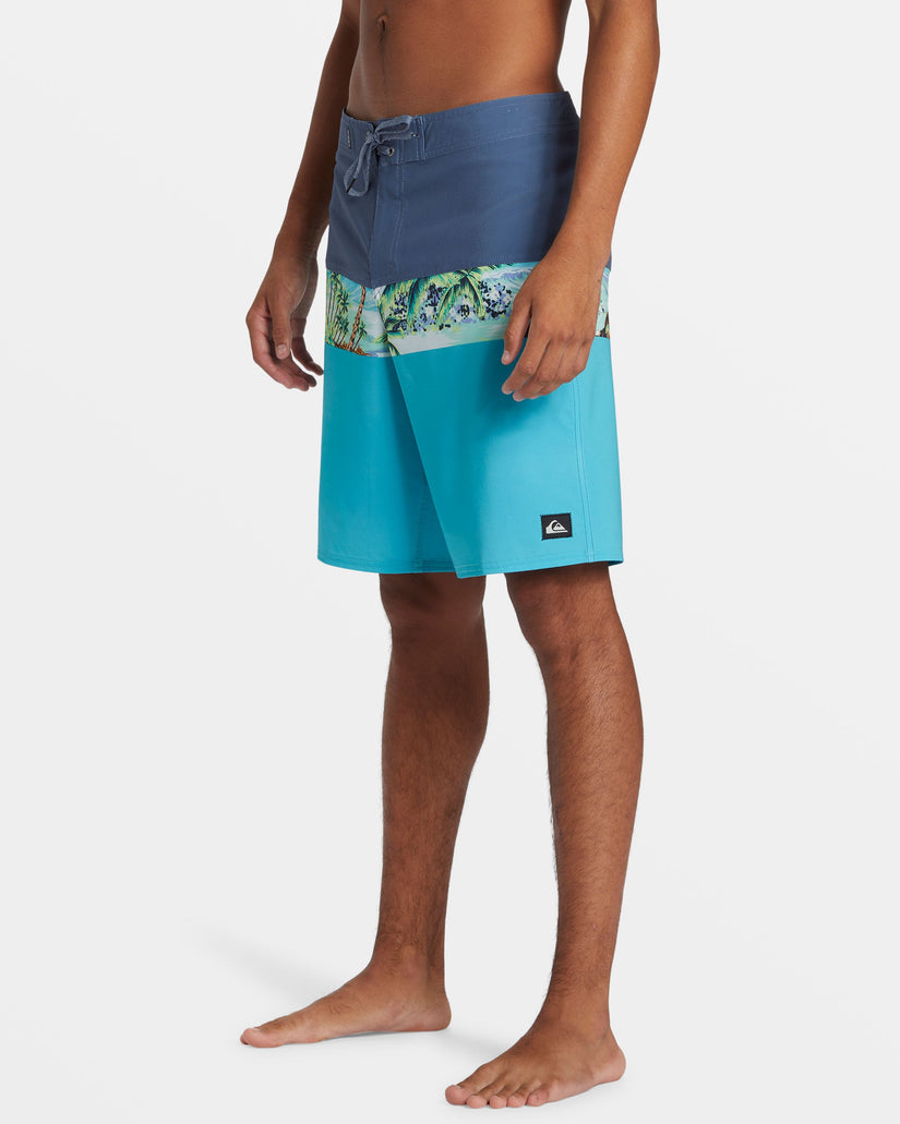 Surfsilk Panel 20" Boardshorts - Maui Blue