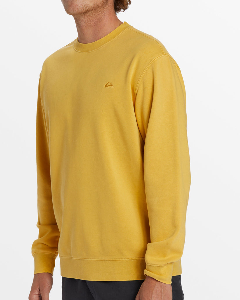 Salt Water Crew Neck Sweatshirt - Ochre