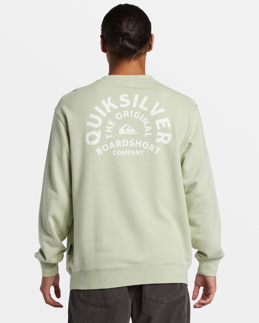 Graphic Crewneck Sweatshirt - Desert Sage