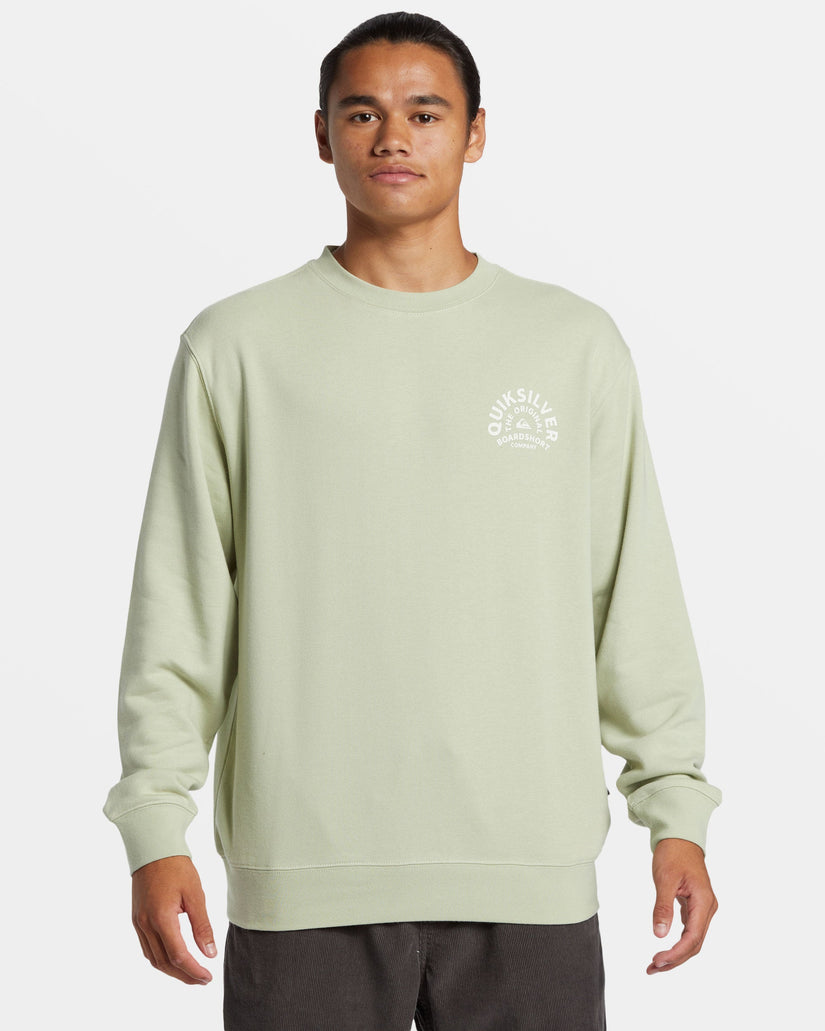 Graphic Crewneck Sweatshirt - Desert Sage