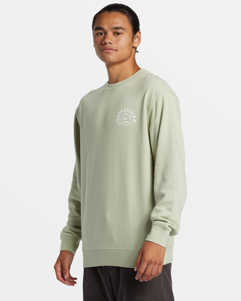 Graphic Crewneck Sweatshirt - Desert Sage