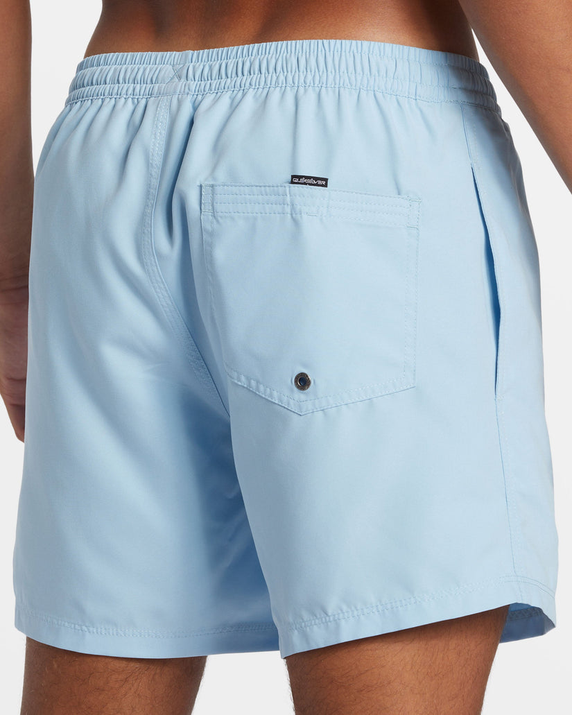 Everyday Solid Volley 15" Elastic Waist Shorts - Airy Blue