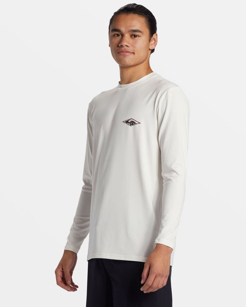 Everyday Long Sleeve Surf Tee - Snow White