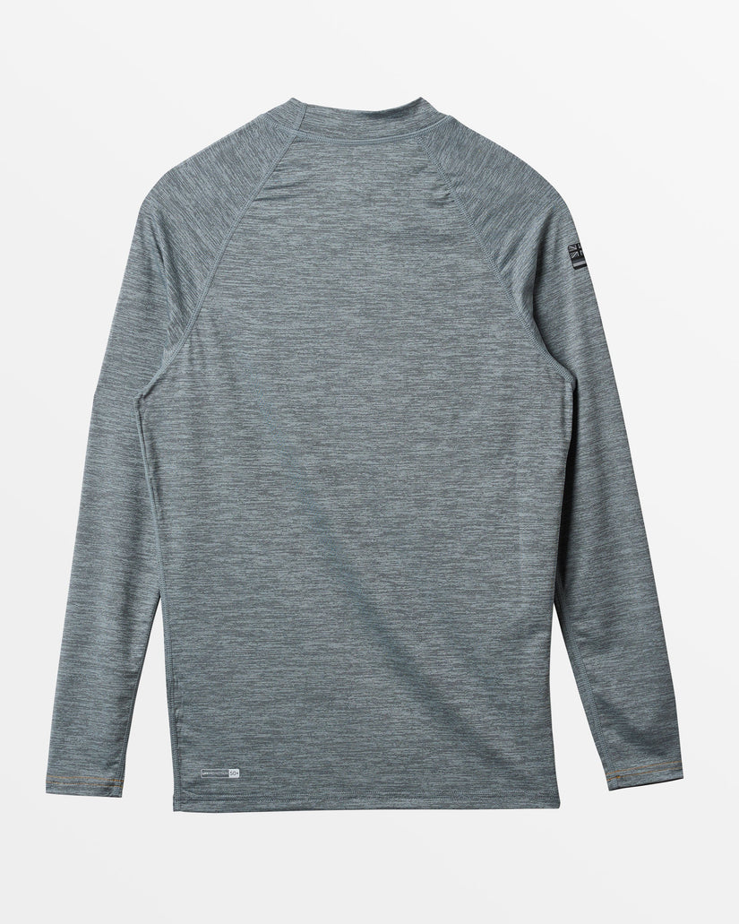 Petroglyph UPF50 Long Sleeve Rashguard - Quarry Heather