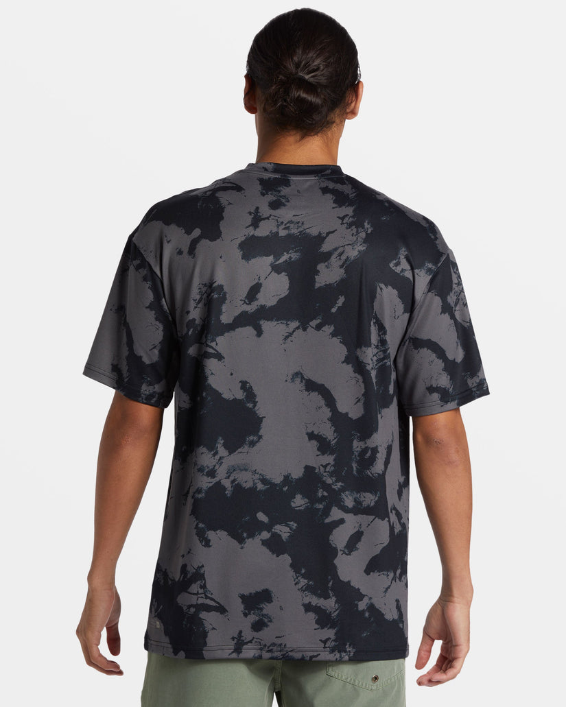 Petroglyph Short Sleeve Surf Tee - Hi Tie Dye - Black