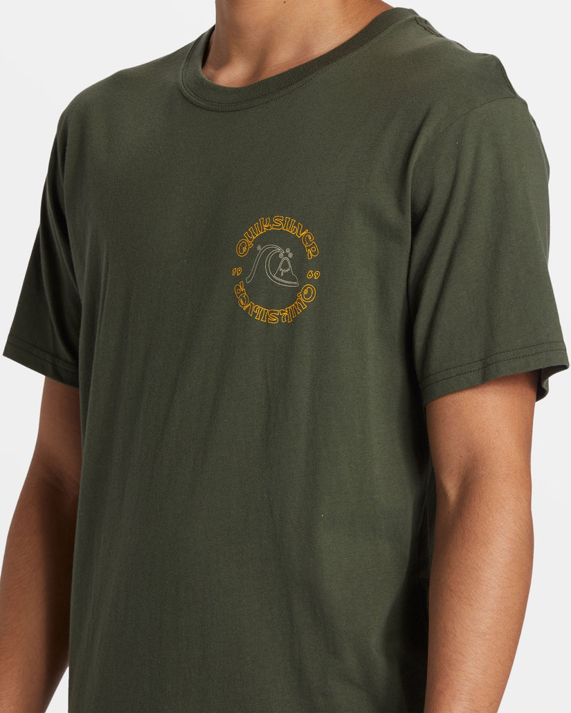 Bubble Outline T-Shirt - Climbing Ivy