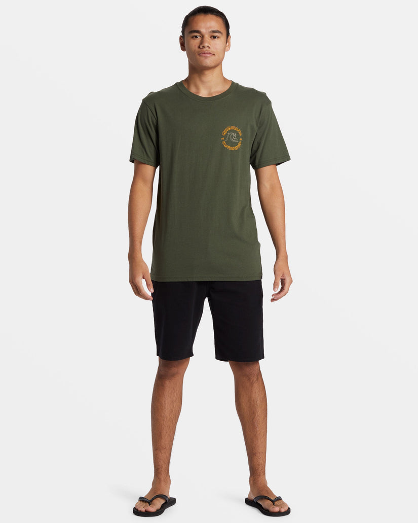 Bubble Outline T-Shirt - Climbing Ivy