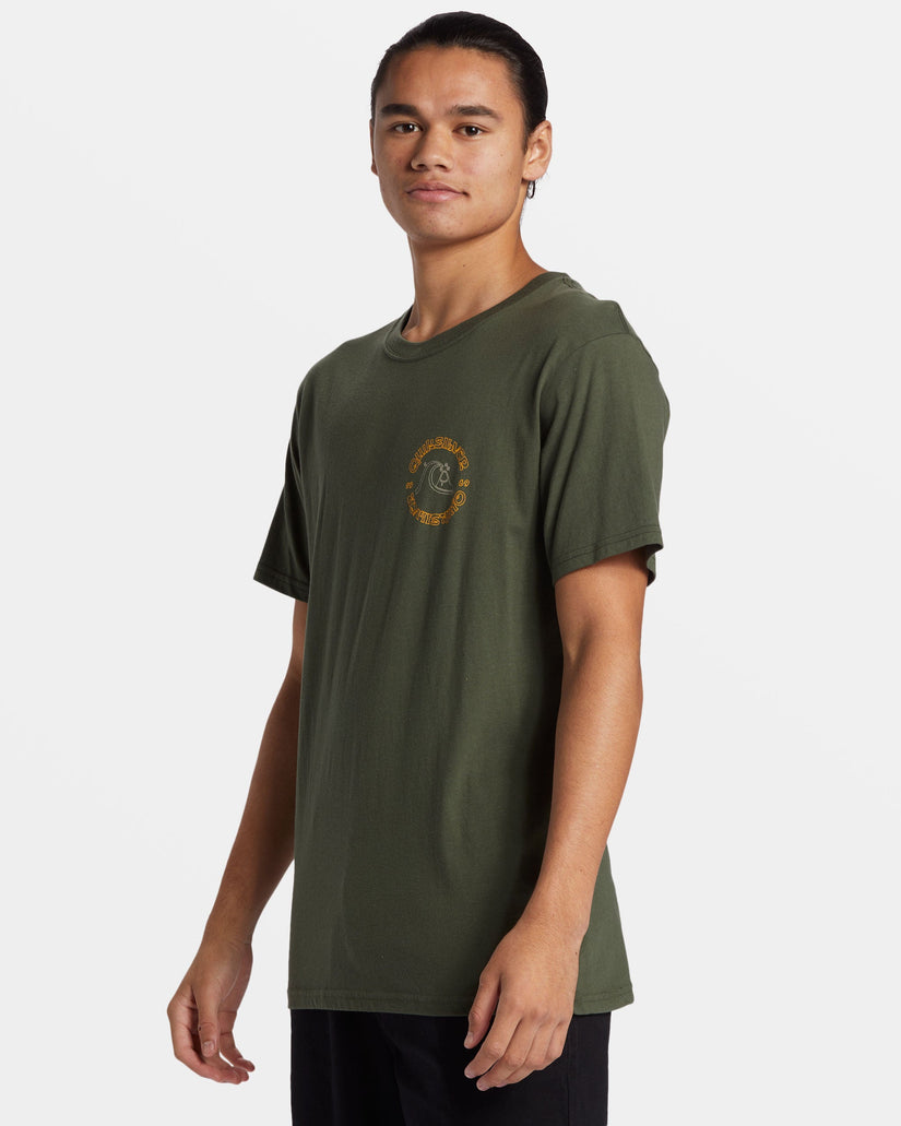 Bubble Outline T-Shirt - Climbing Ivy