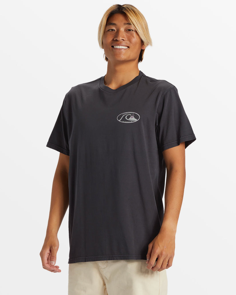 Bubble Oval T-Shirt - Tarmac