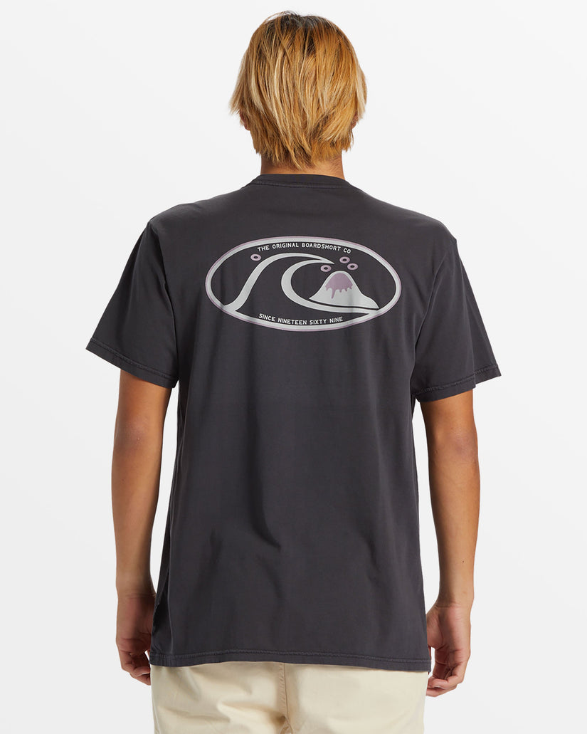 Bubble Oval T-Shirt - Tarmac