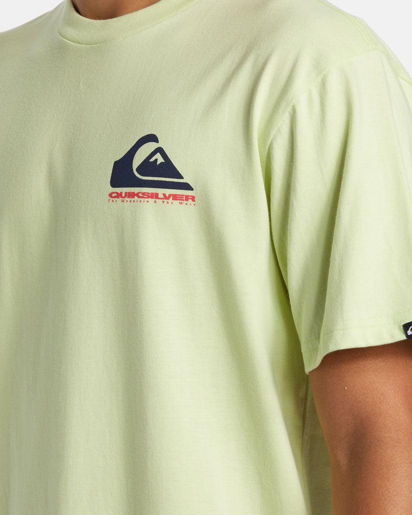 Eye On Horizon T-Shirt - Shadow Lime