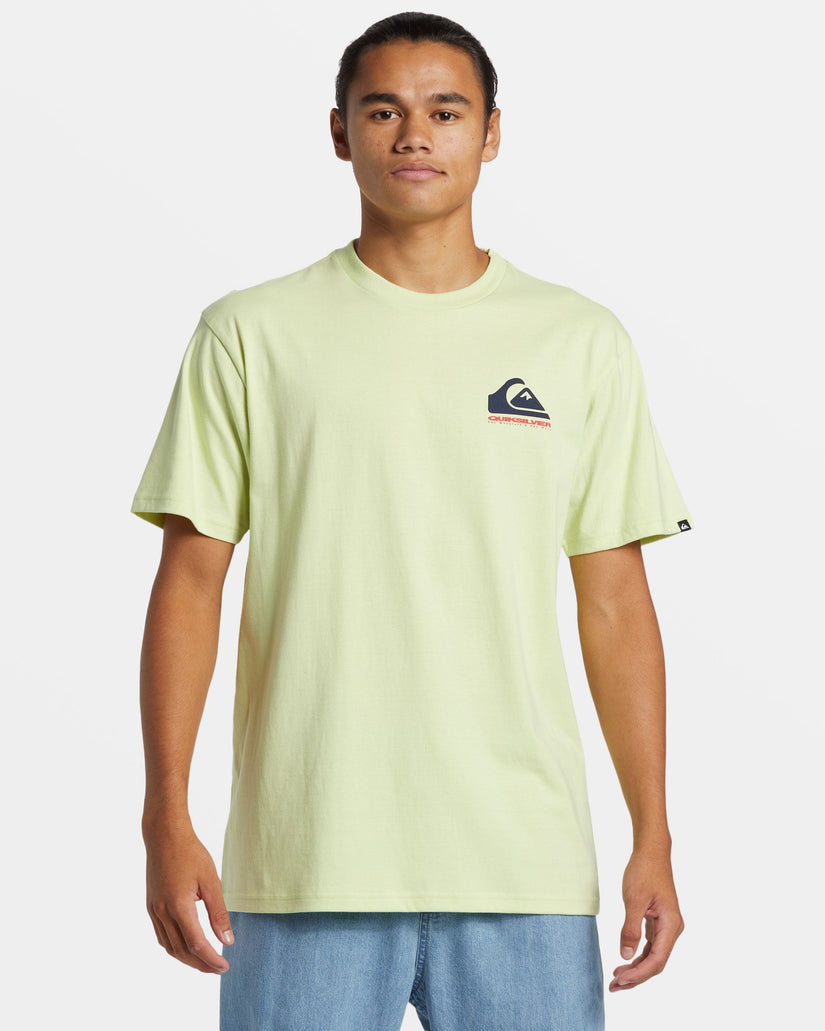 Eye On Horizon T-Shirt - Shadow Lime