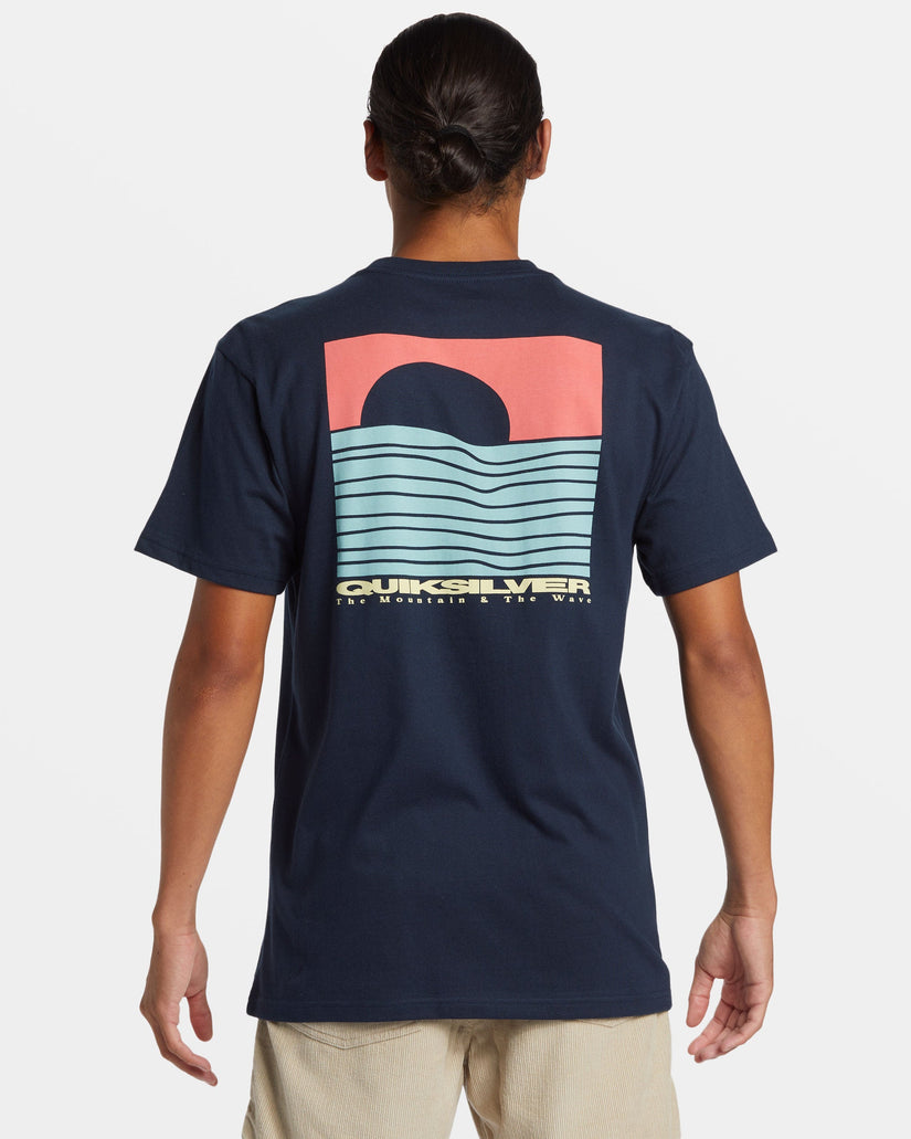 Eye On Horizon T-Shirt - Dark Navy