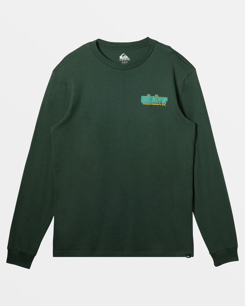 Three Tree Long Sleeve T-Shirt - Forest