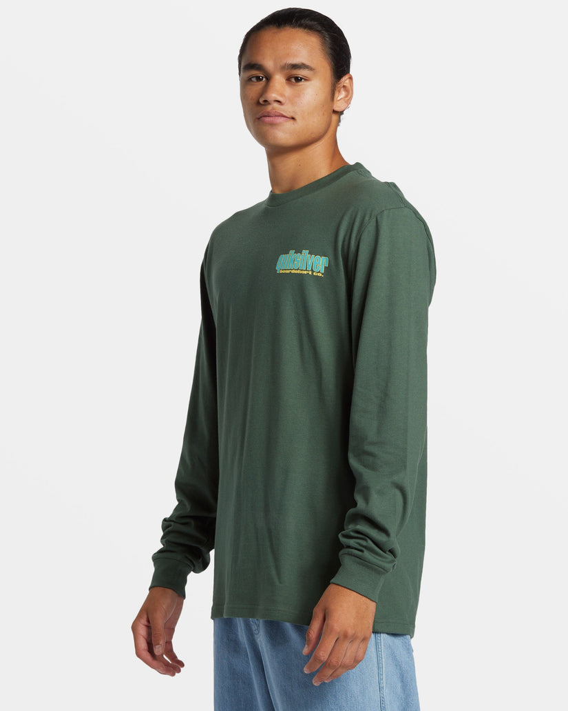 Three Tree Long Sleeve T-Shirt - Forest