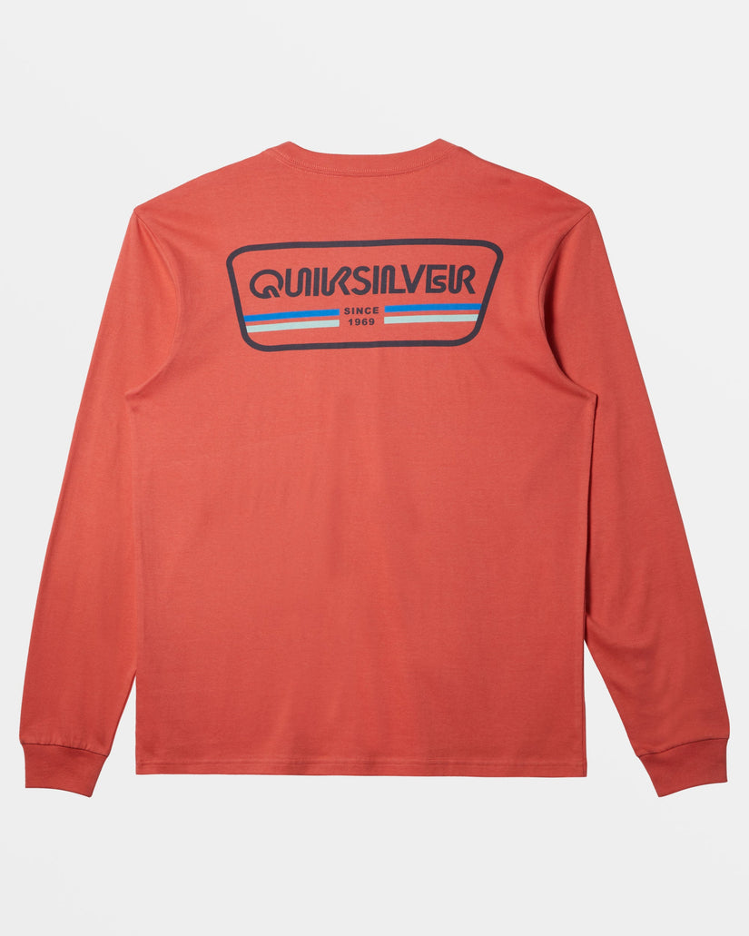 Range Life Long Sleeve T-Shirt - Spiced Coral