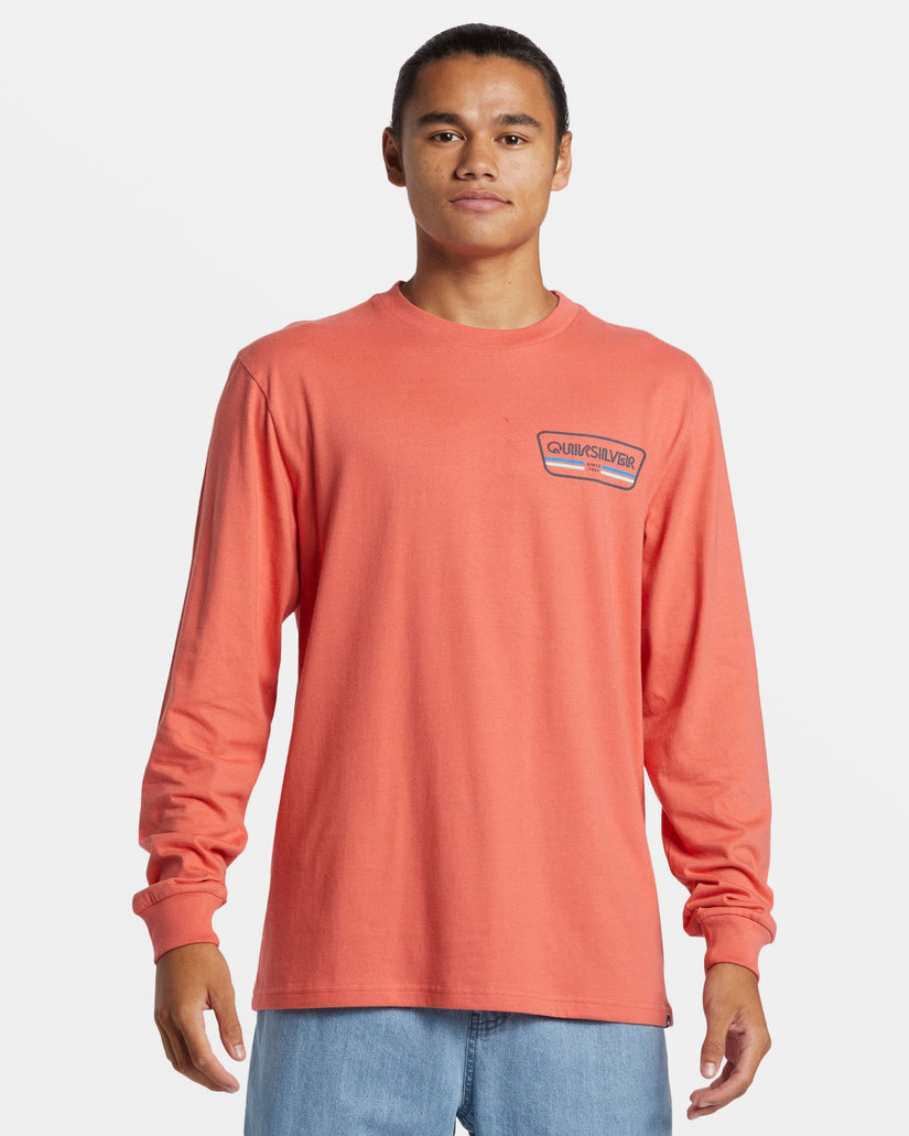 Range Life Long Sleeve T-Shirt - Spiced Coral