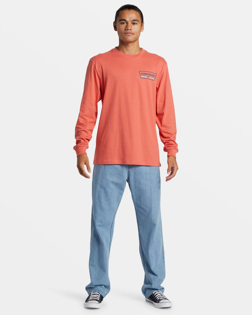 Range Life Long Sleeve T-Shirt - Spiced Coral