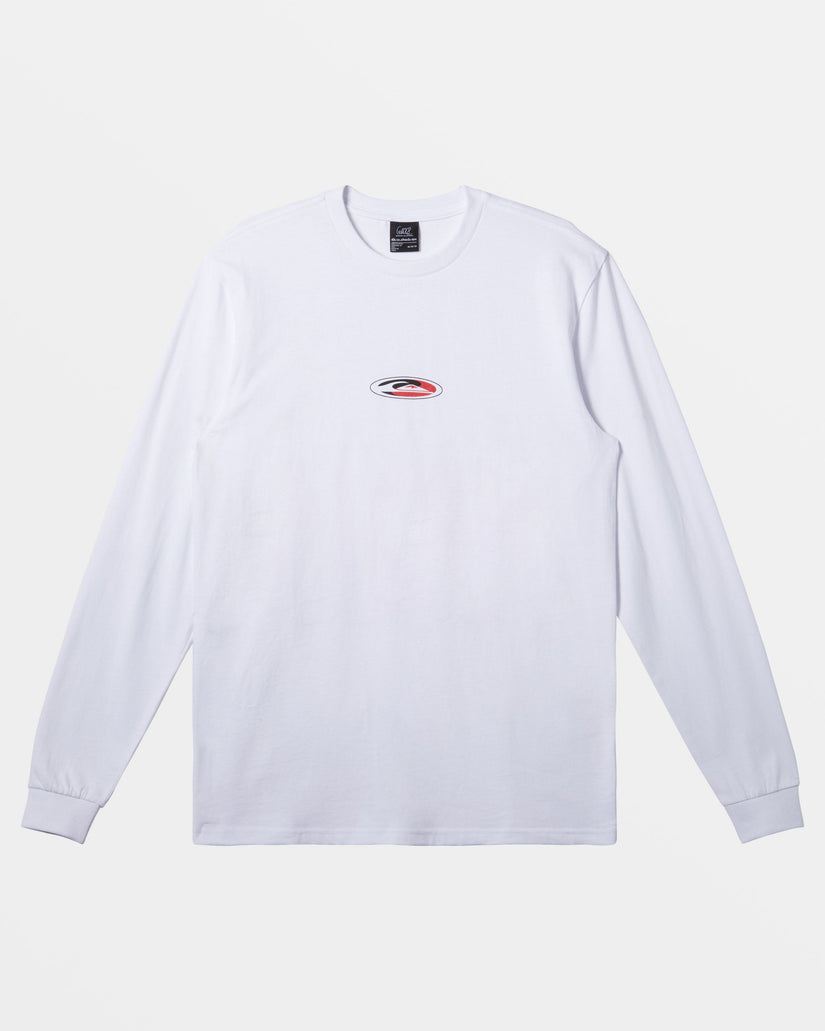 Griff Long Sleeve T-Shirt - White