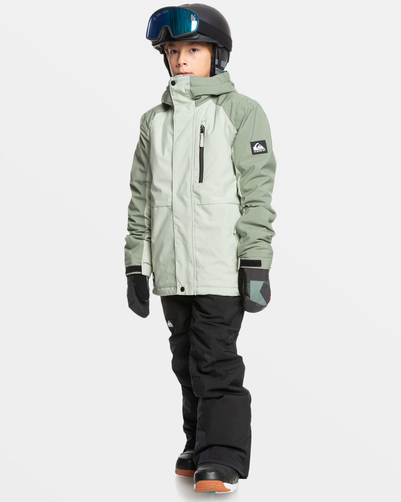 Boys 8-16 Mission Block Technical Snow Jacket - Desert Sage