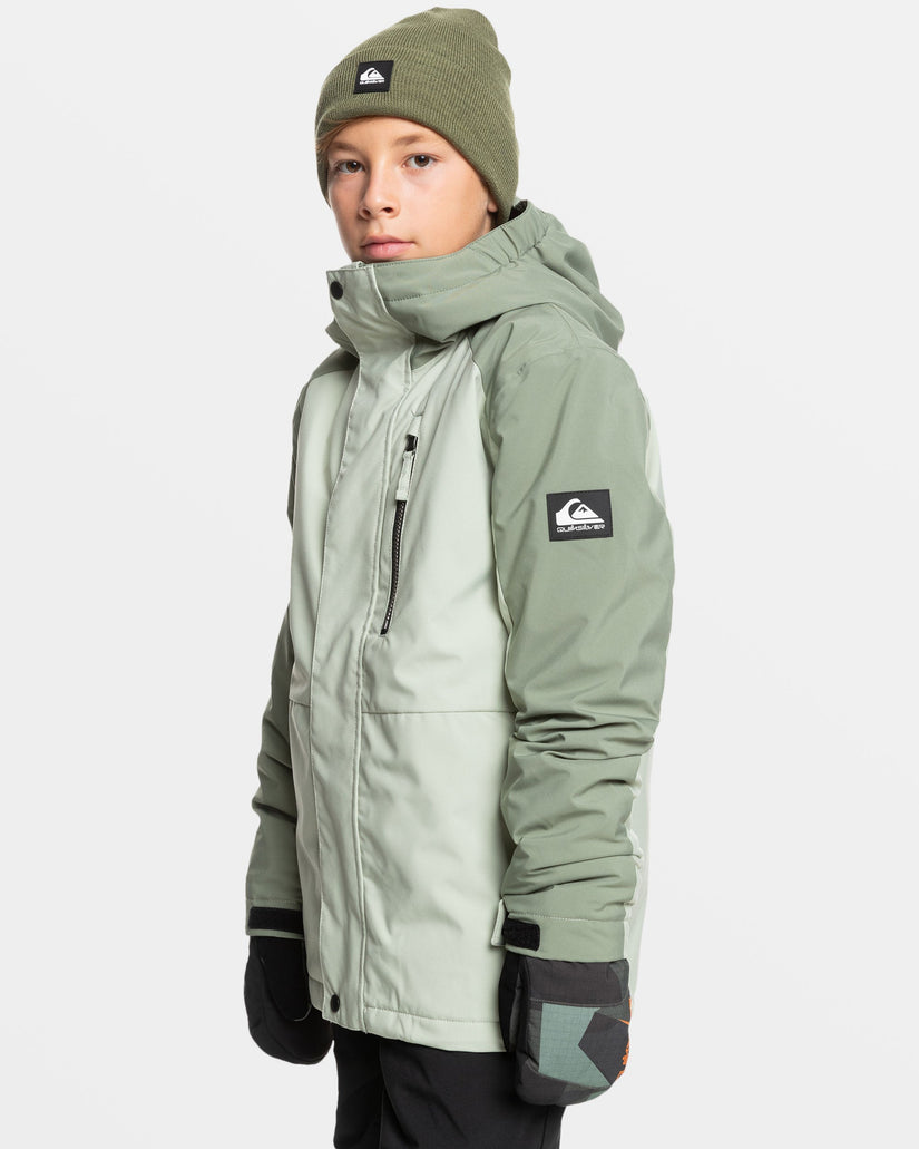 Boys 8-16 Mission Block Technical Snow Jacket - Desert Sage