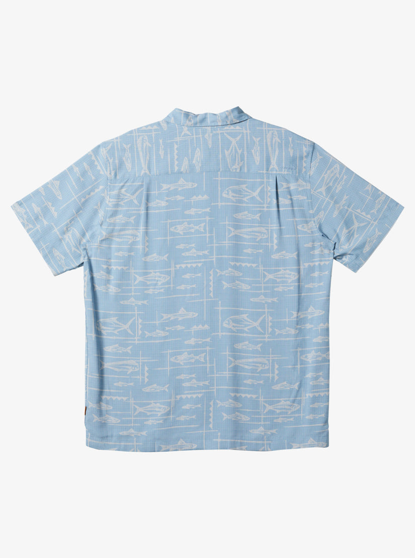 Waterman Bento Woven Shirt - Bento Dusk Blue