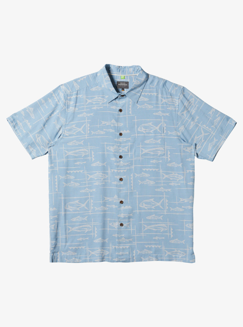 Waterman Bento Woven Shirt - Bento Dusk Blue