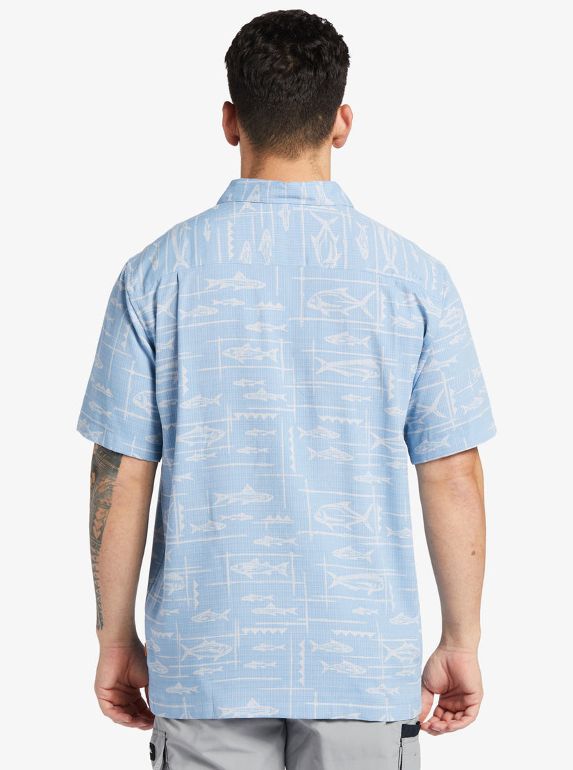 Waterman Bento Woven Shirt - Bento Dusk Blue