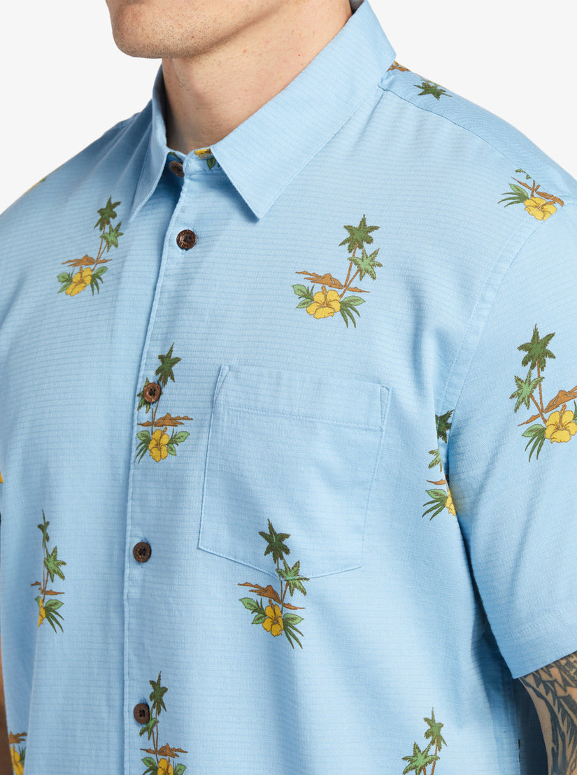 Waterman Micronesia Woven Shirt - Micronesia Dusk Blue