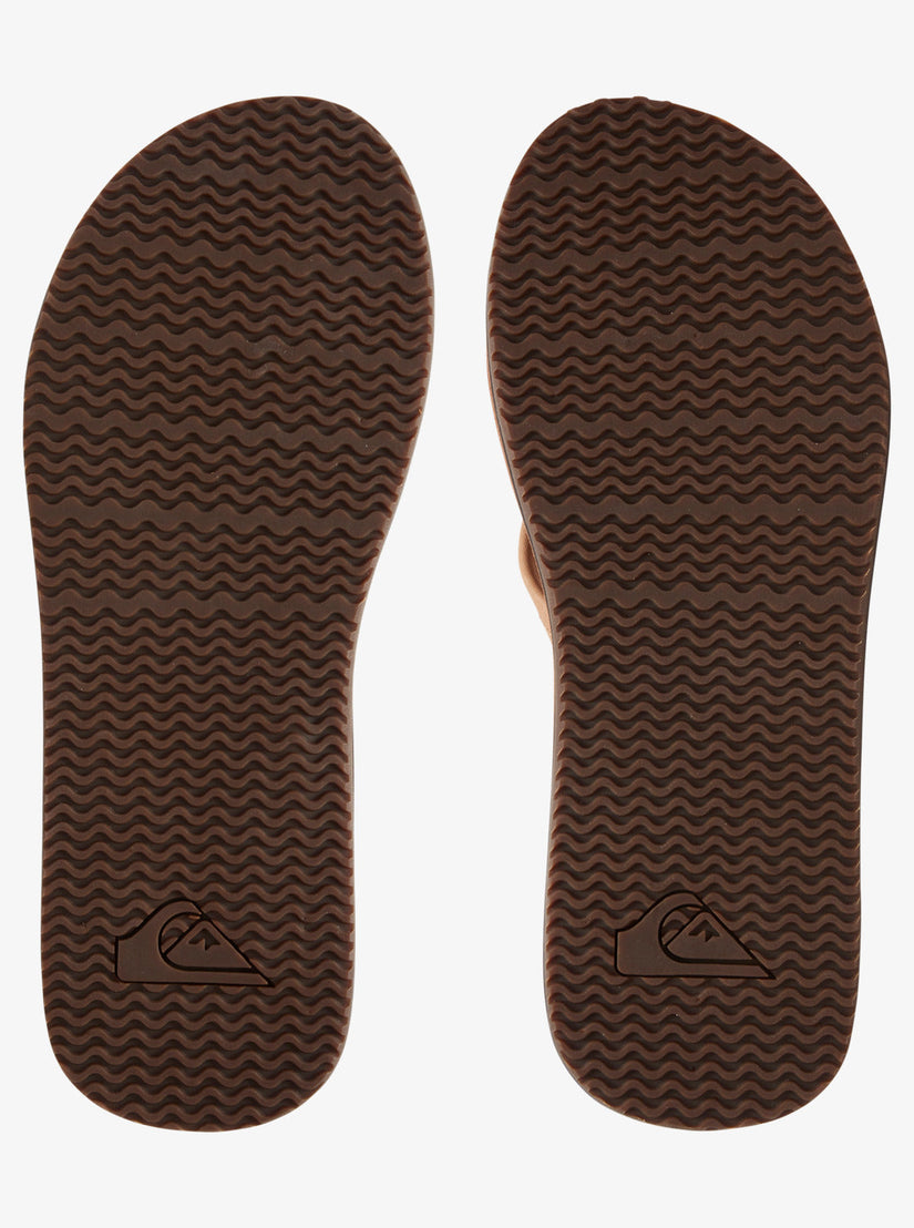 Erreka Leather Sandals - Tan - Solid