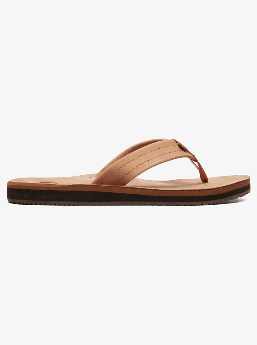 Erreka Leather Sandals - Tan - Solid