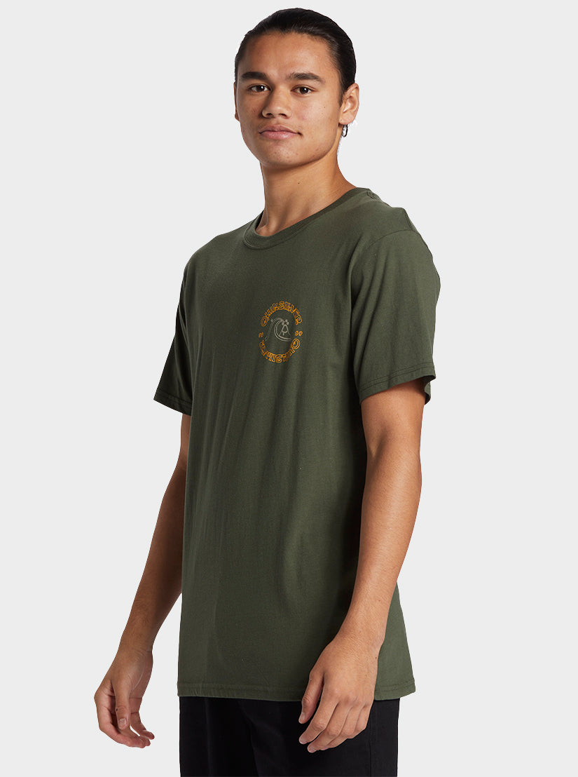 Bubble Outline T-Shirt - Climbing Ivy